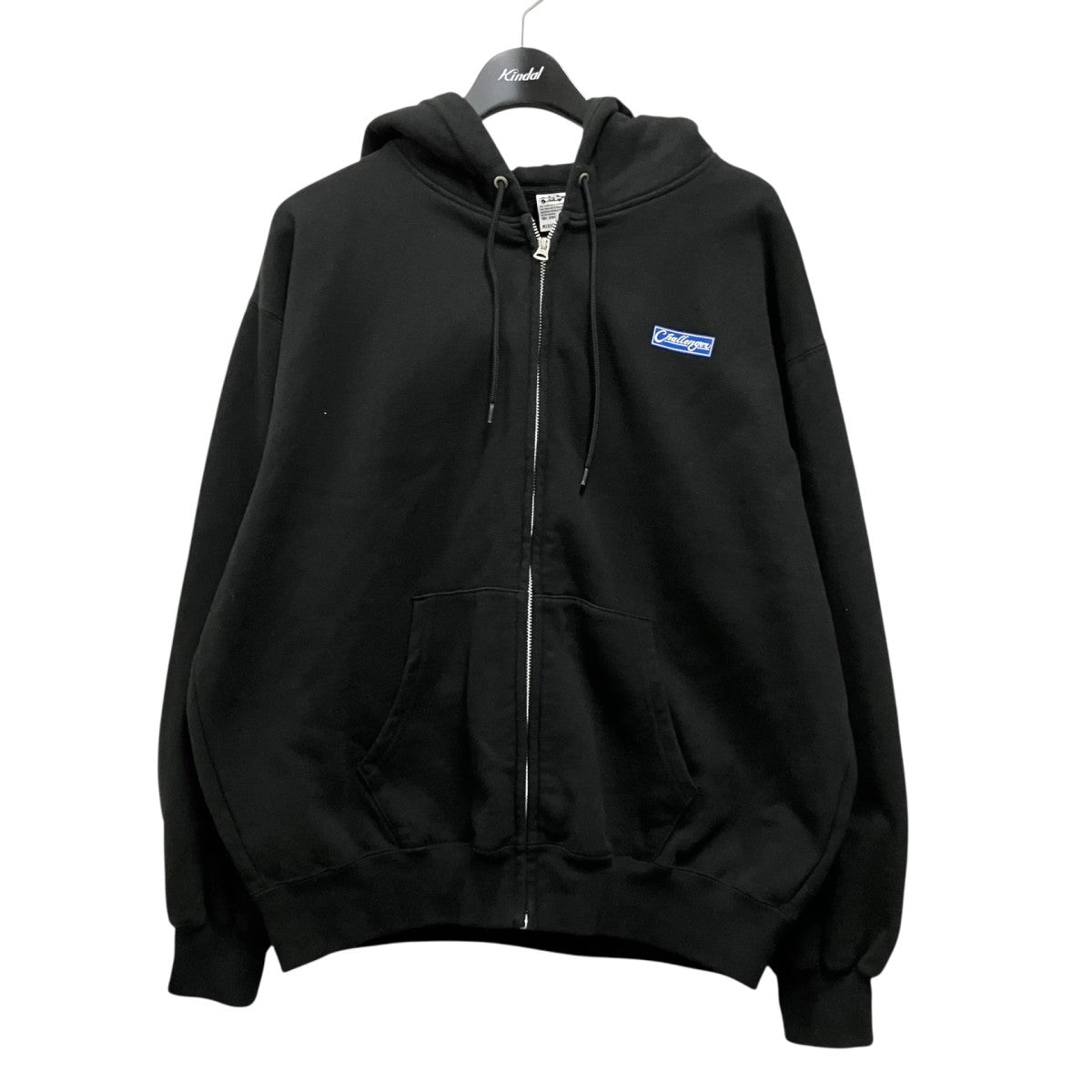CHALLENGER BAR LOGO ZIP HOODIEジップパーカーCLG SW024 007 古着・中古-1枚目のアイテム画像