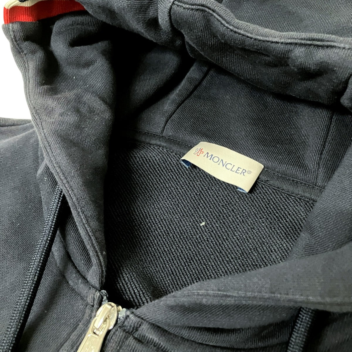 MONCLER ジップパーカーF10918G74200 古着・中古-3枚目のアイテム画像
