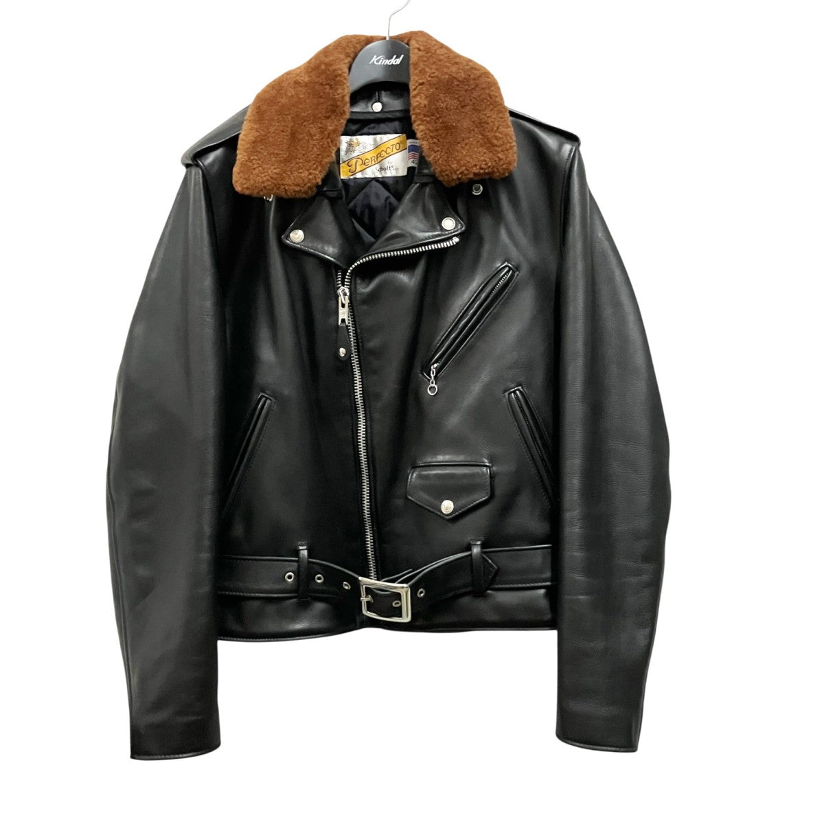 Schott(ショット) 付け襟付きレザージャケット618 RIDERS 618 RIDERS