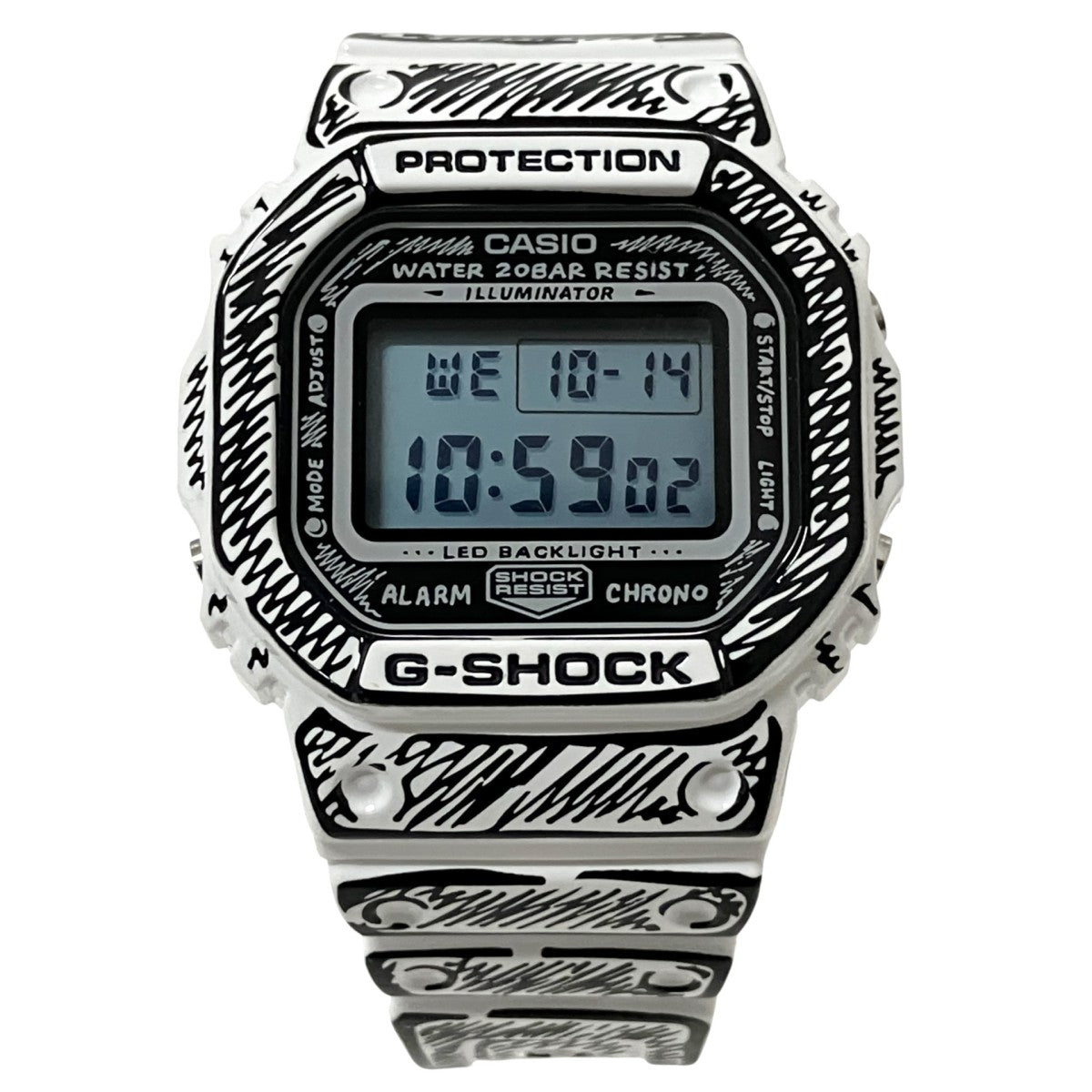CASIO G-SHOCKJoshua VidesコラボデジタルウォッチDW 5600JV 古着・中古-1枚目のアイテム画像