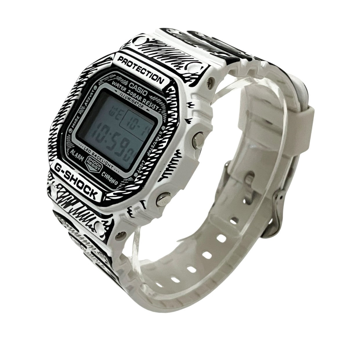 CASIO G-SHOCKJoshua VidesコラボデジタルウォッチDW 5600JV 古着・中古-2枚目のアイテム画像