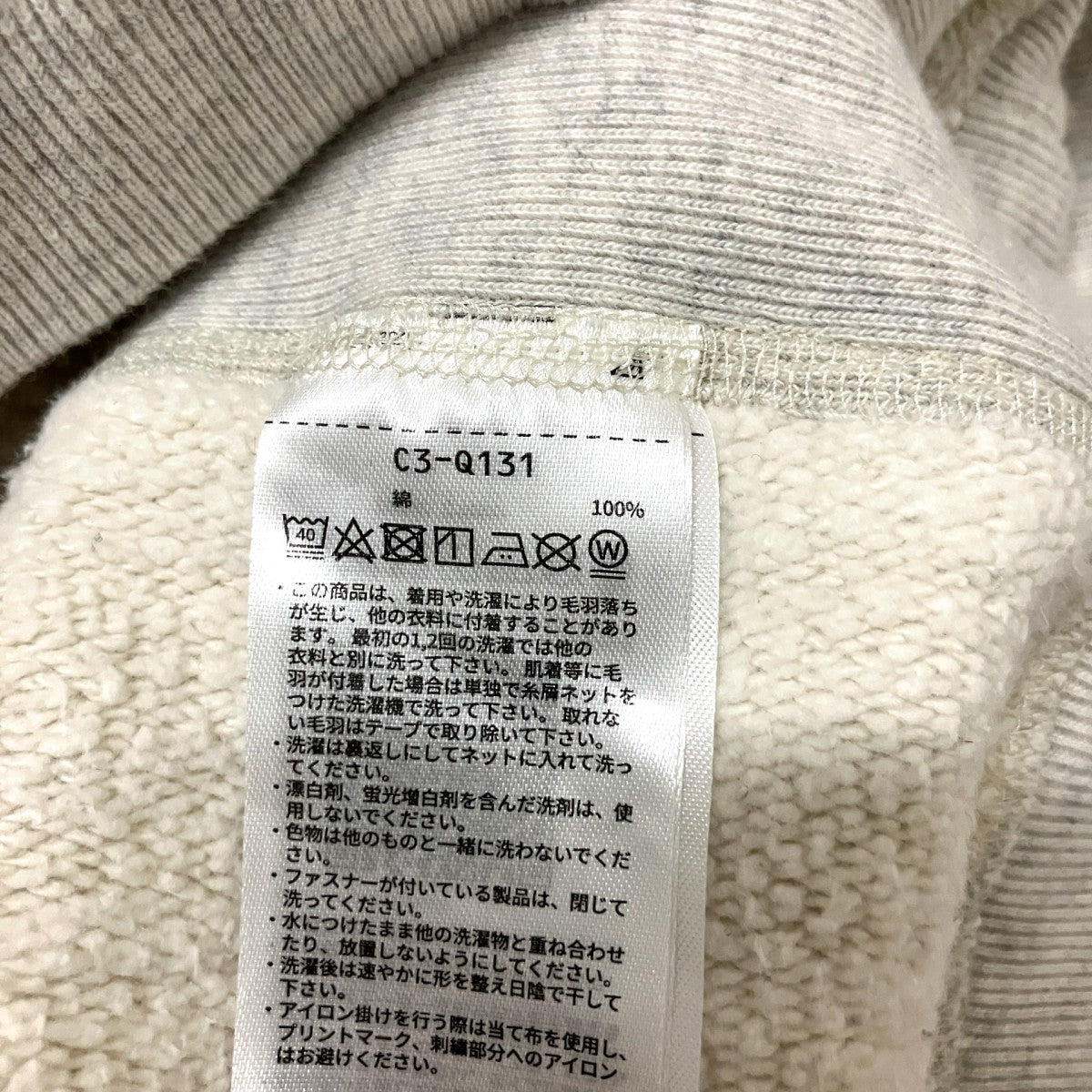 Champion REVERSE WEAVE プルオーバーパーカーC3 Q131 古着・中古-6枚目のアイテム画像