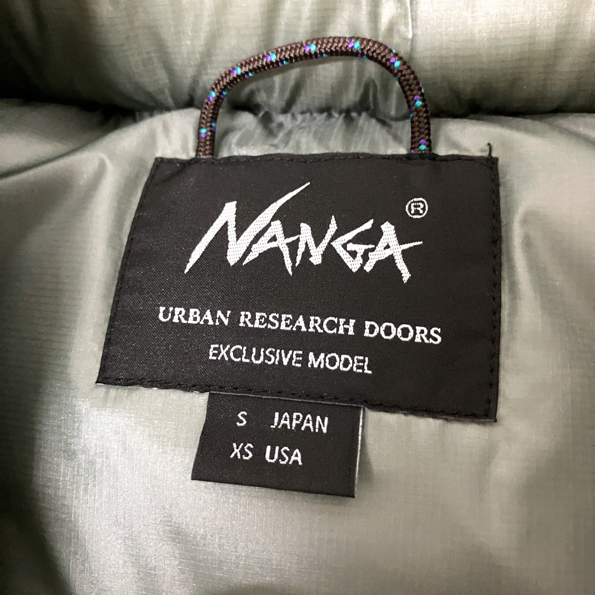 NANGA×URBAN RESEARCH DOORS ダウンジャケットDR27 17A701 古着・中古-4枚目のアイテム画像