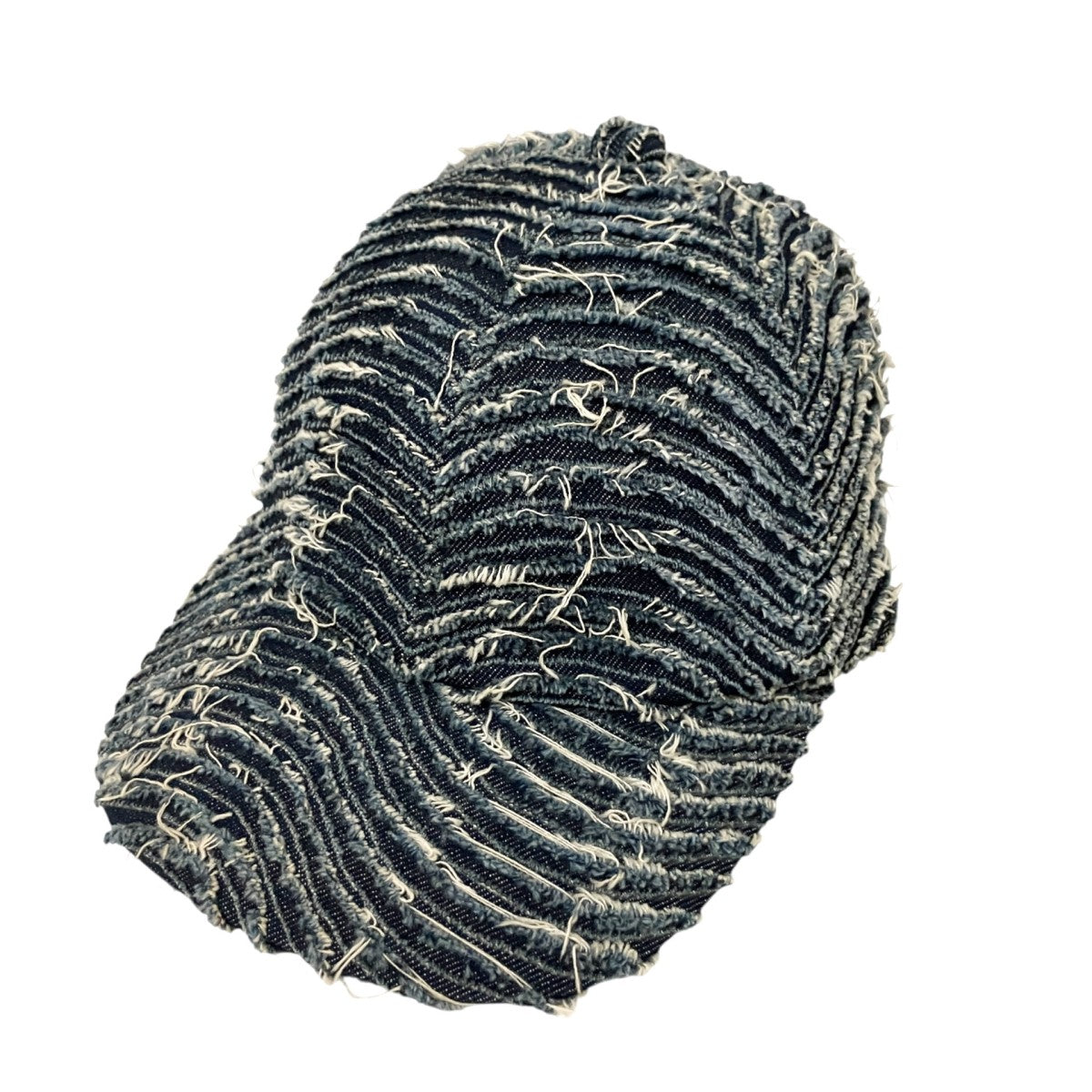 CA4LA×MYNE WAVE DENIM CAPデニムキャップCLB00198 古着・中古-1枚目のアイテム画像