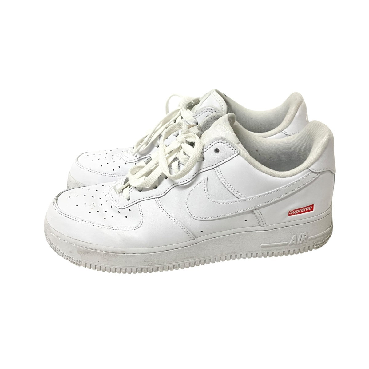NIKE×Supreme AIR FORCE 1 LOWスニーカーCU9225 100 古着・中古-3枚目のアイテム画像