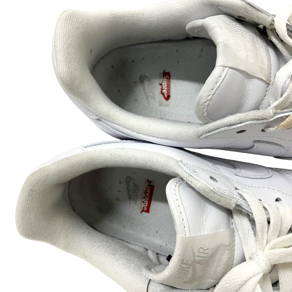 NIKE×Supreme AIR FORCE 1 LOWスニーカーCU9225 100 古着・中古-7枚目のアイテム画像