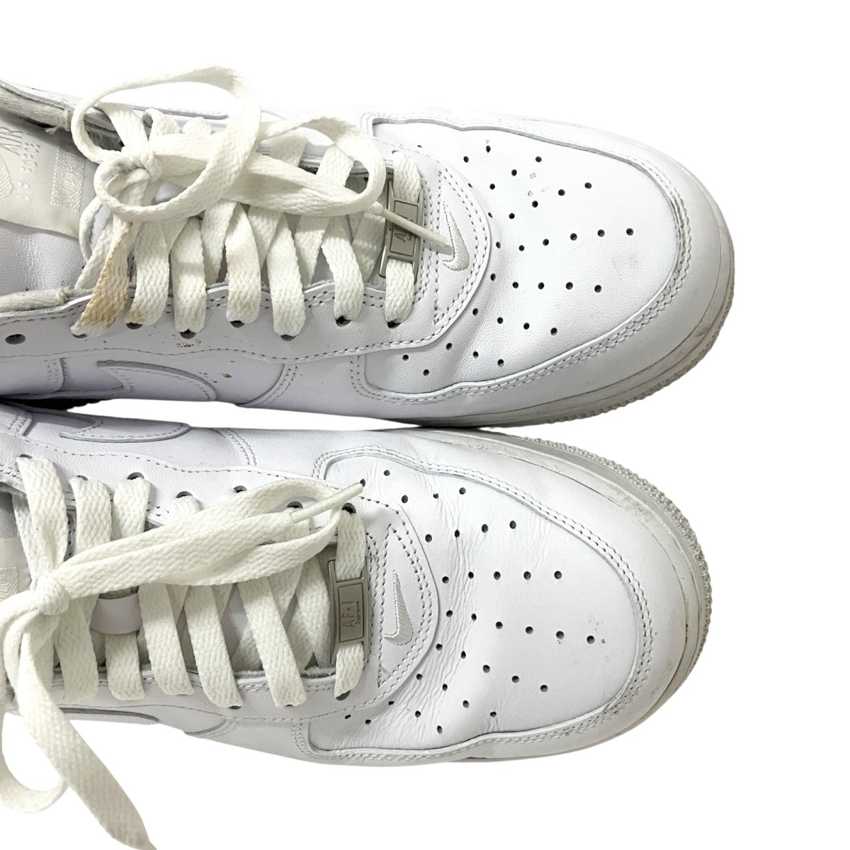 NIKE×Supreme AIR FORCE 1 LOWスニーカーCU9225 100 古着・中古-8枚目のアイテム画像