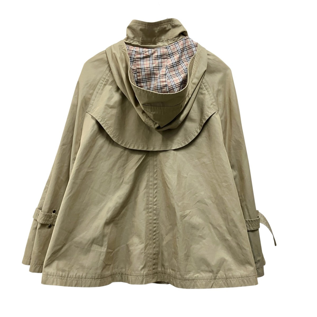 BURBERRY BLUE LABEL ポンチョコートFR523 407 79 古着・中古-2枚目のアイテム画像