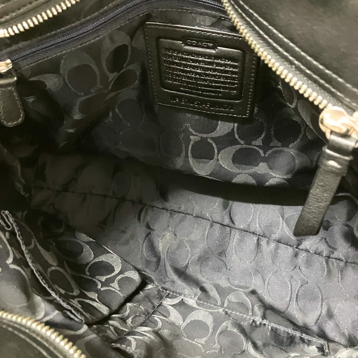 COACH トートバッグF08A71 古着・中古-6枚目のアイテム画像