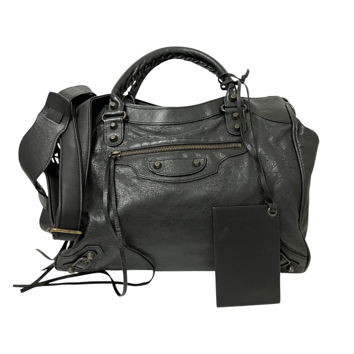 BALENCIAGA クラシックヴェロ3WAYショルダーバッグ235216 1000 古着・中古-1枚目のアイテム画像