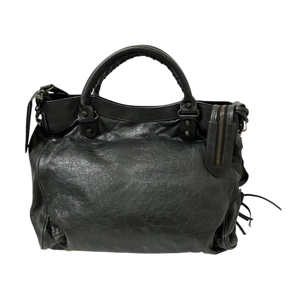 BALENCIAGA クラシックヴェロ3WAYショルダーバッグ235216 1000 古着・中古-2枚目のアイテム画像
