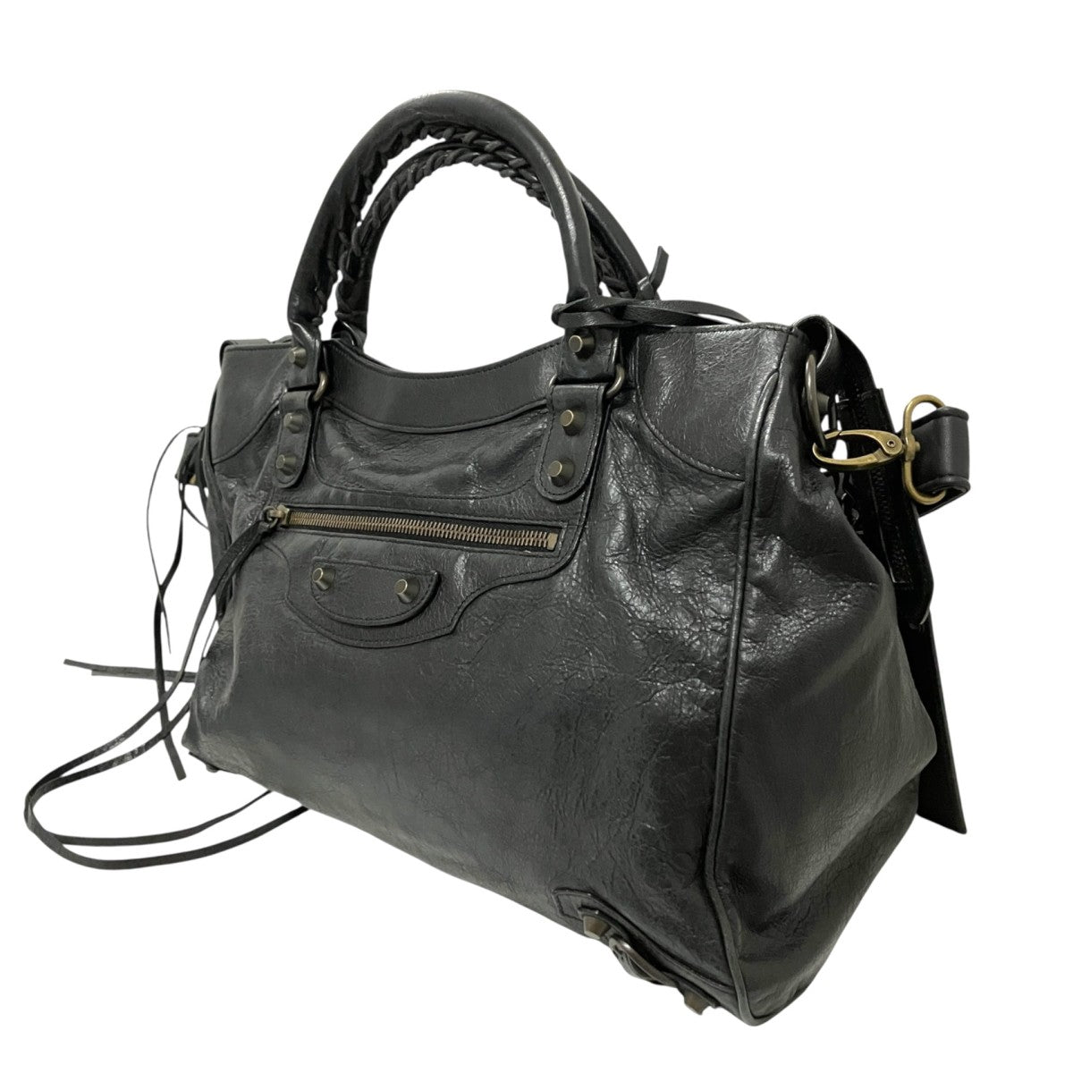BALENCIAGA クラシックヴェロ3WAYショルダーバッグ235216 1000 古着・中古-3枚目のアイテム画像