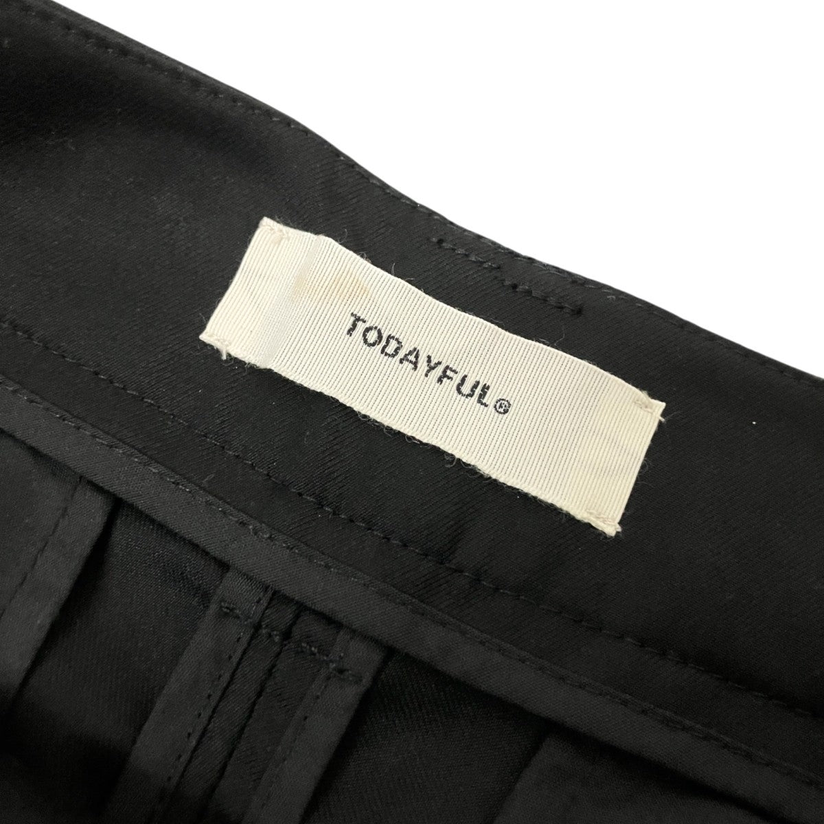 TODAYFUL Lightweight Tuck Trousersトラウザーパンツ12610723 古着・中古-5枚目のアイテム画像