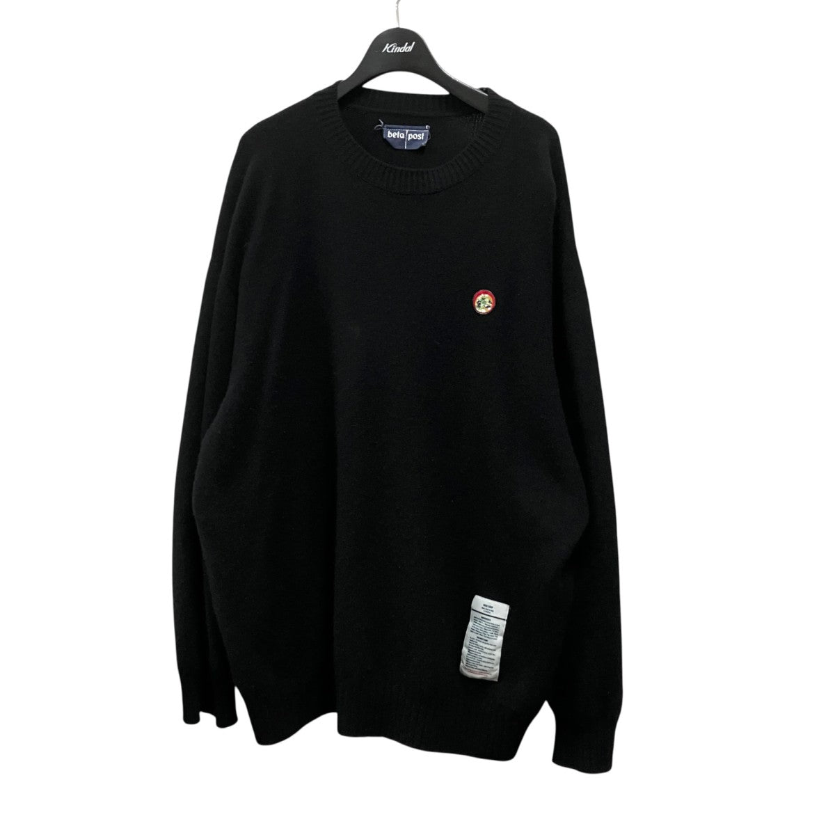 beta post meal spec sweaterカシミヤ混ニットB02LHKN 13 古着・中古-1枚目のアイテム画像