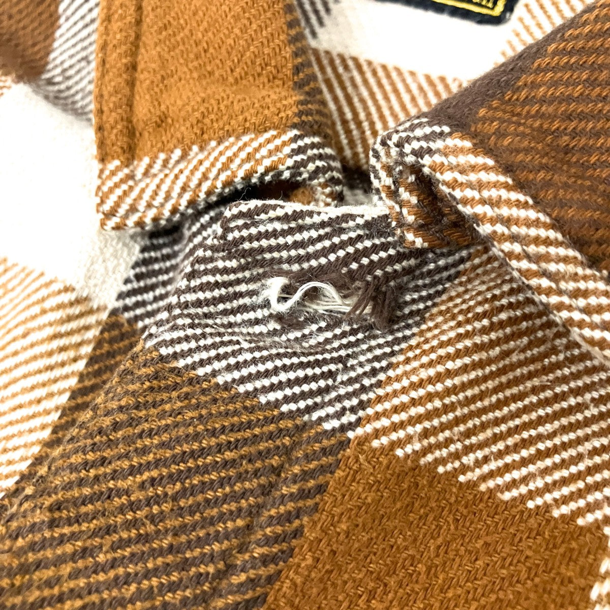 TENDERLOIN チェックシャツ 古着・中古-4枚目のアイテム画像