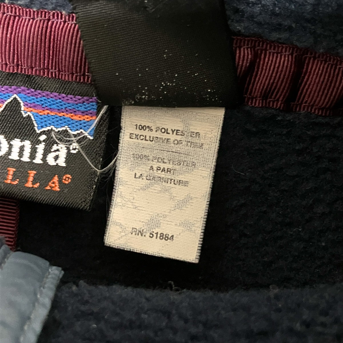Patagonia SYNCHILLA SNAP-T JACKETフリースジャケット25450 古着・中古-5枚目のアイテム画像