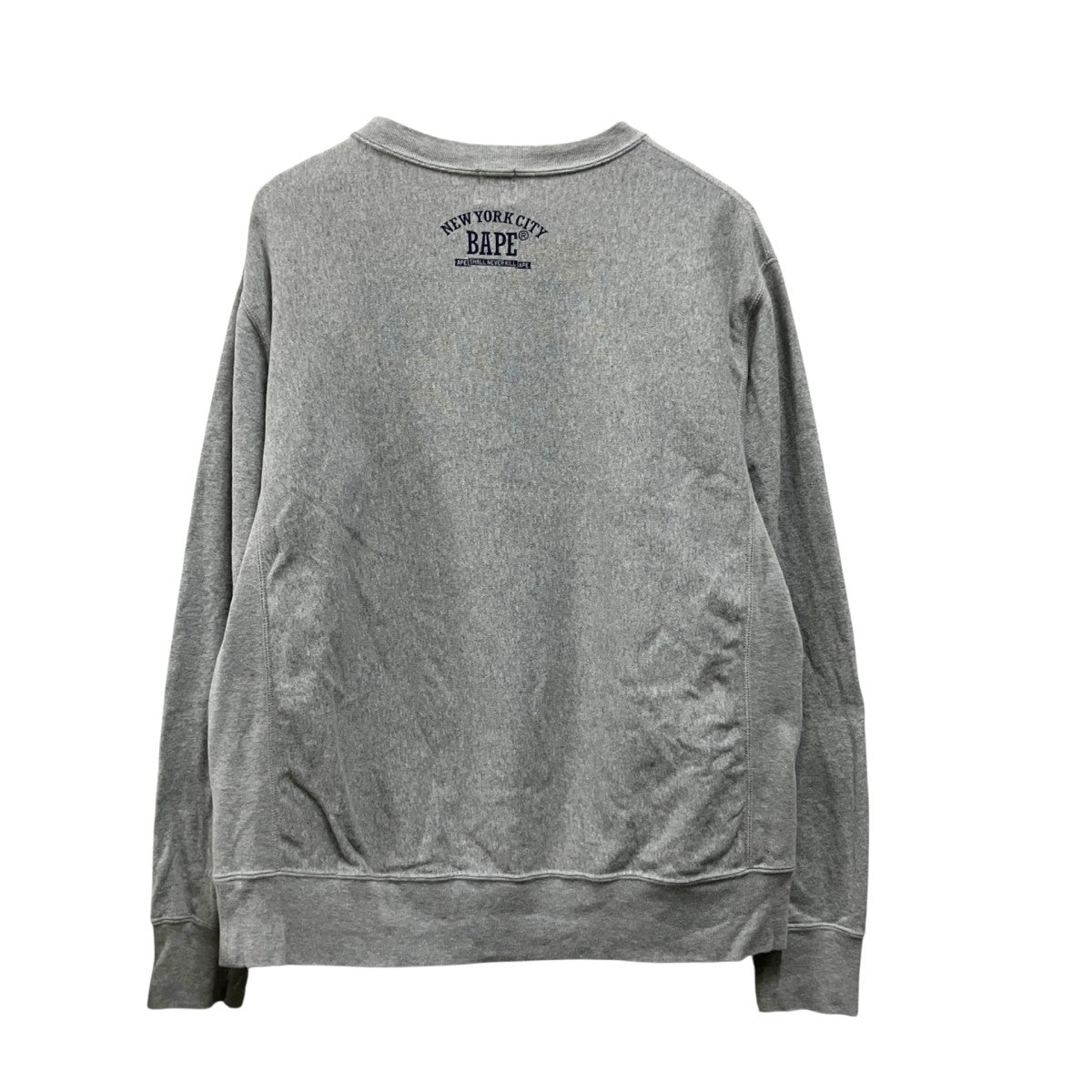 A BATHING APE カレッジロゴプリントスウェット 古着・中古-2枚目のアイテム画像