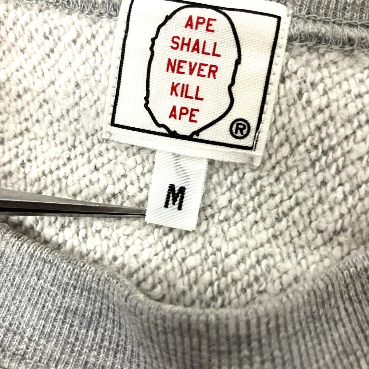 A BATHING APE APEMANプリントスウェット 古着・中古-4枚目のアイテム画像