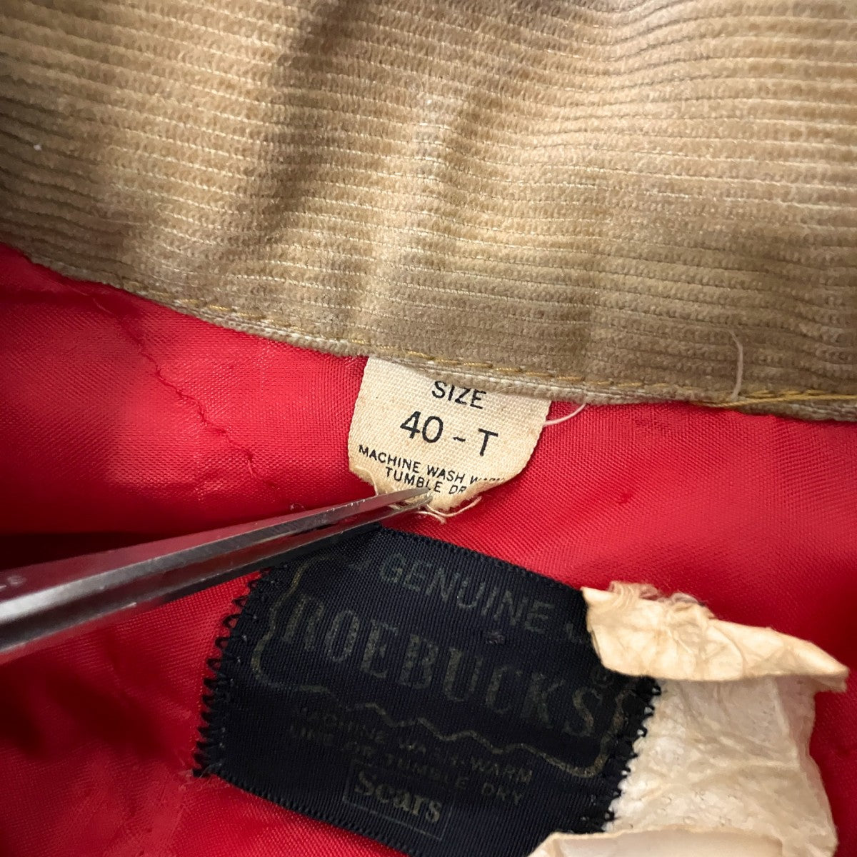 ROEBUCKS デニムジャケット 古着・中古-4枚目のアイテム画像