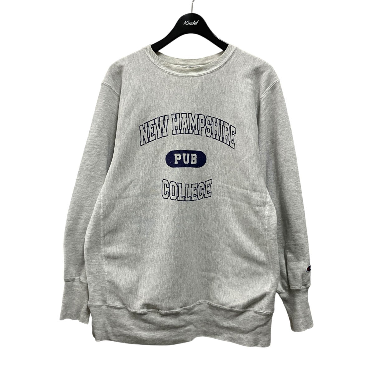 Champion NEW HAMPSHIRE COLLEGEロゴスウェット 古着・中古-1枚目のアイテム画像