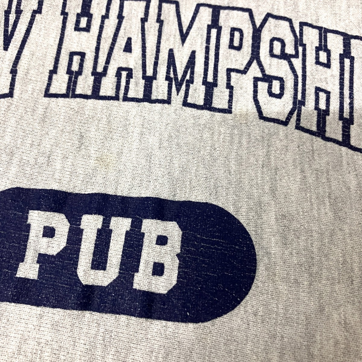 Champion NEW HAMPSHIRE COLLEGEロゴスウェット 古着・中古-7枚目のアイテム画像