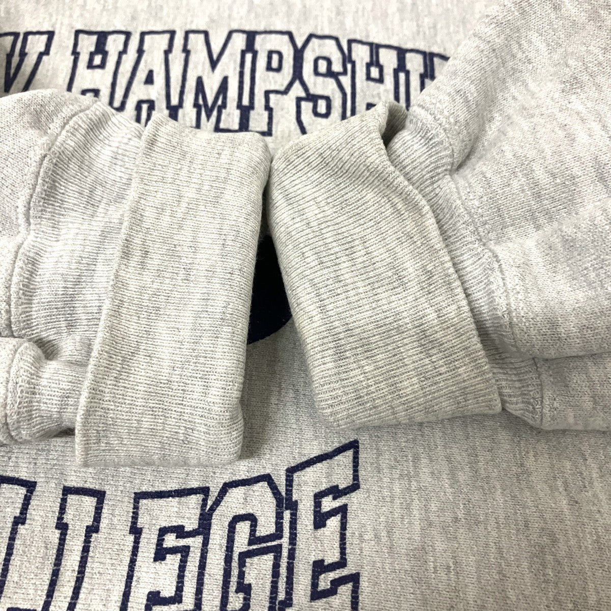 Champion NEW HAMPSHIRE COLLEGEロゴスウェット 古着・中古-8枚目のアイテム画像