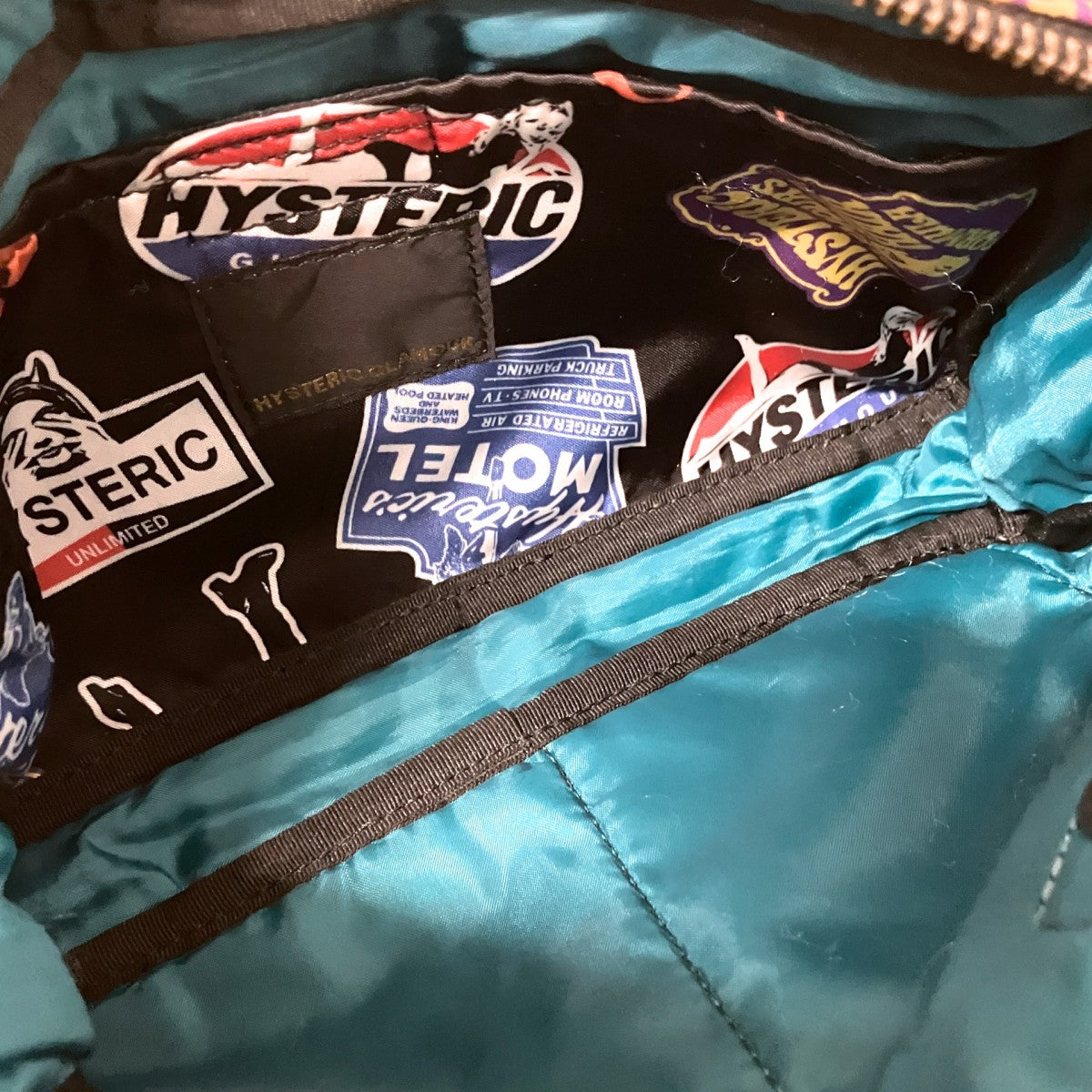 PORTER×Hysteric Glamour CLASSIC STICKERS柄ショルダーバッグ 古着・中古-5枚目のアイテム画像