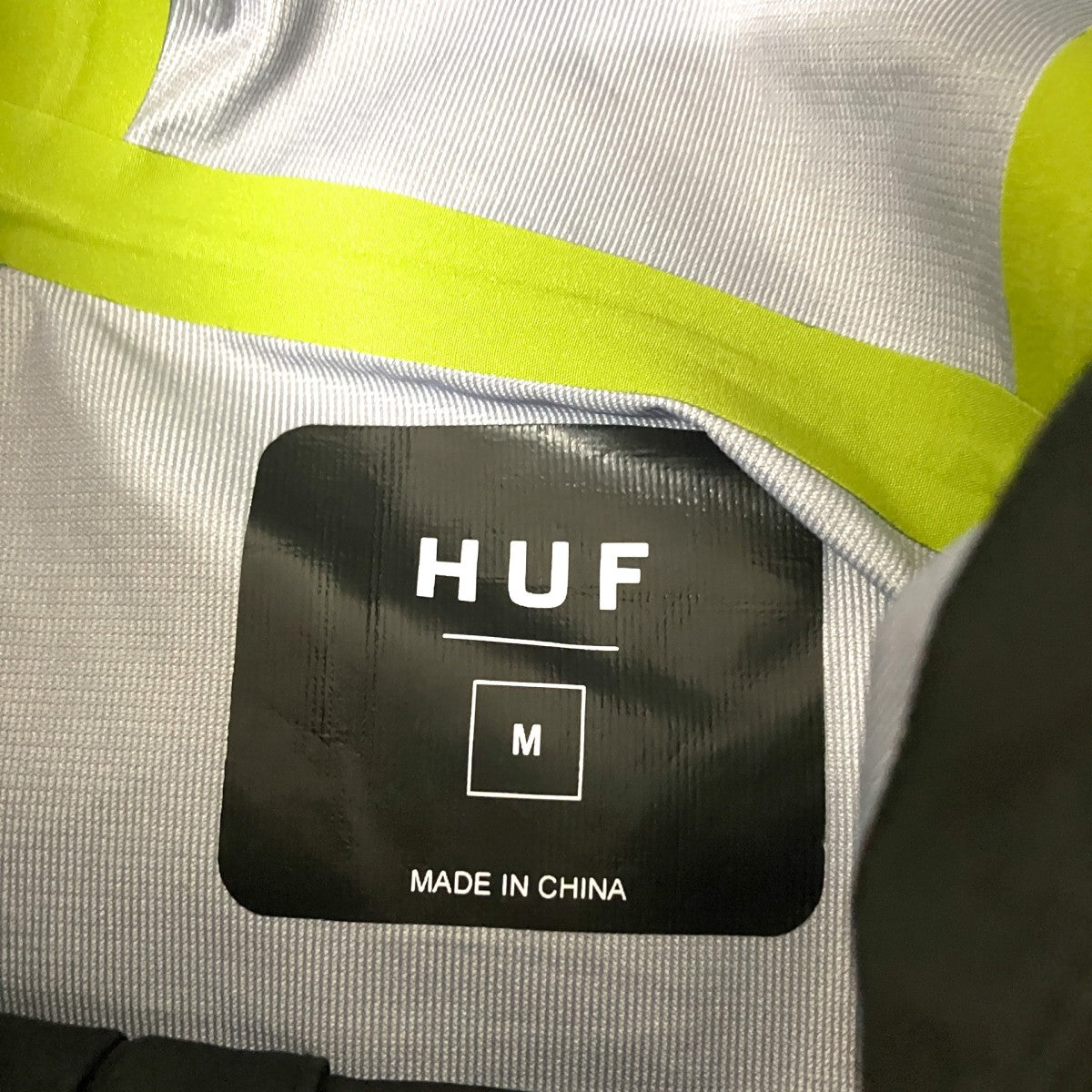 HUF Rainier Shell JacketフーデットジャケットSP25 JK00458 古着・中古-4枚目のアイテム画像