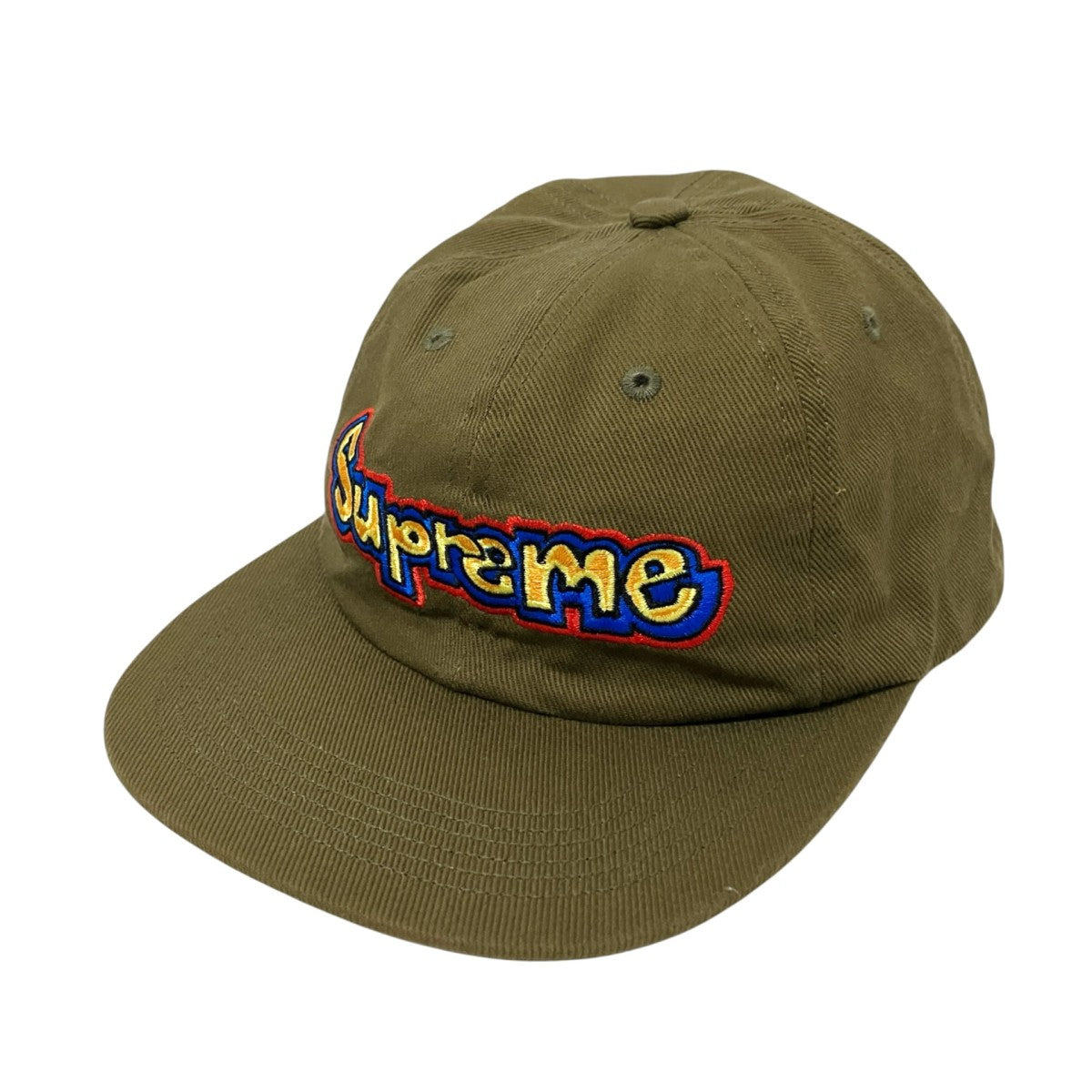 Supreme 18SSGonz Logo 6-Panel Capロゴキャップ 古着・中古-1枚目のアイテム画像