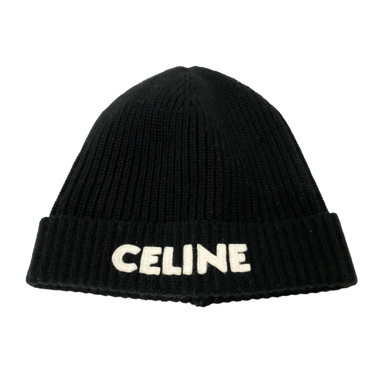 CELINE ニットキャップ2A25R535Q 古着・中古-1枚目のアイテム画像