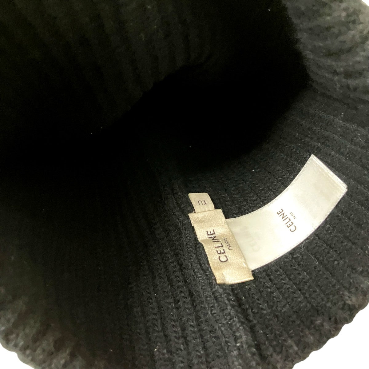 CELINE ニットキャップ2A25R535Q 古着・中古-4枚目のアイテム画像