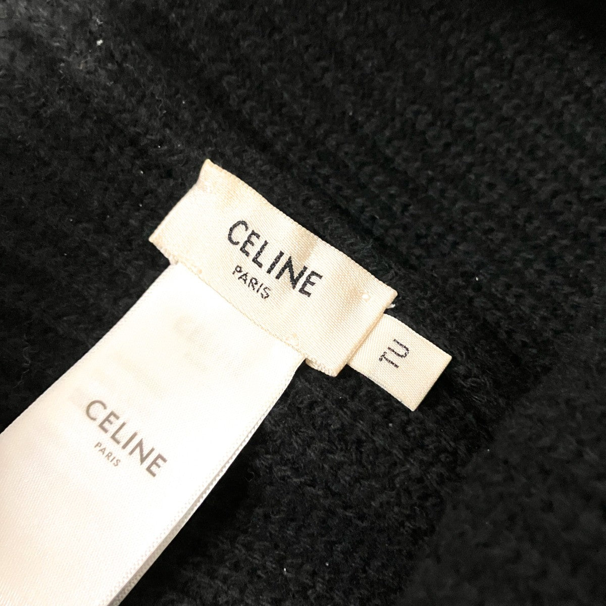 CELINE ニットキャップ2A25R535Q 古着・中古-5枚目のアイテム画像