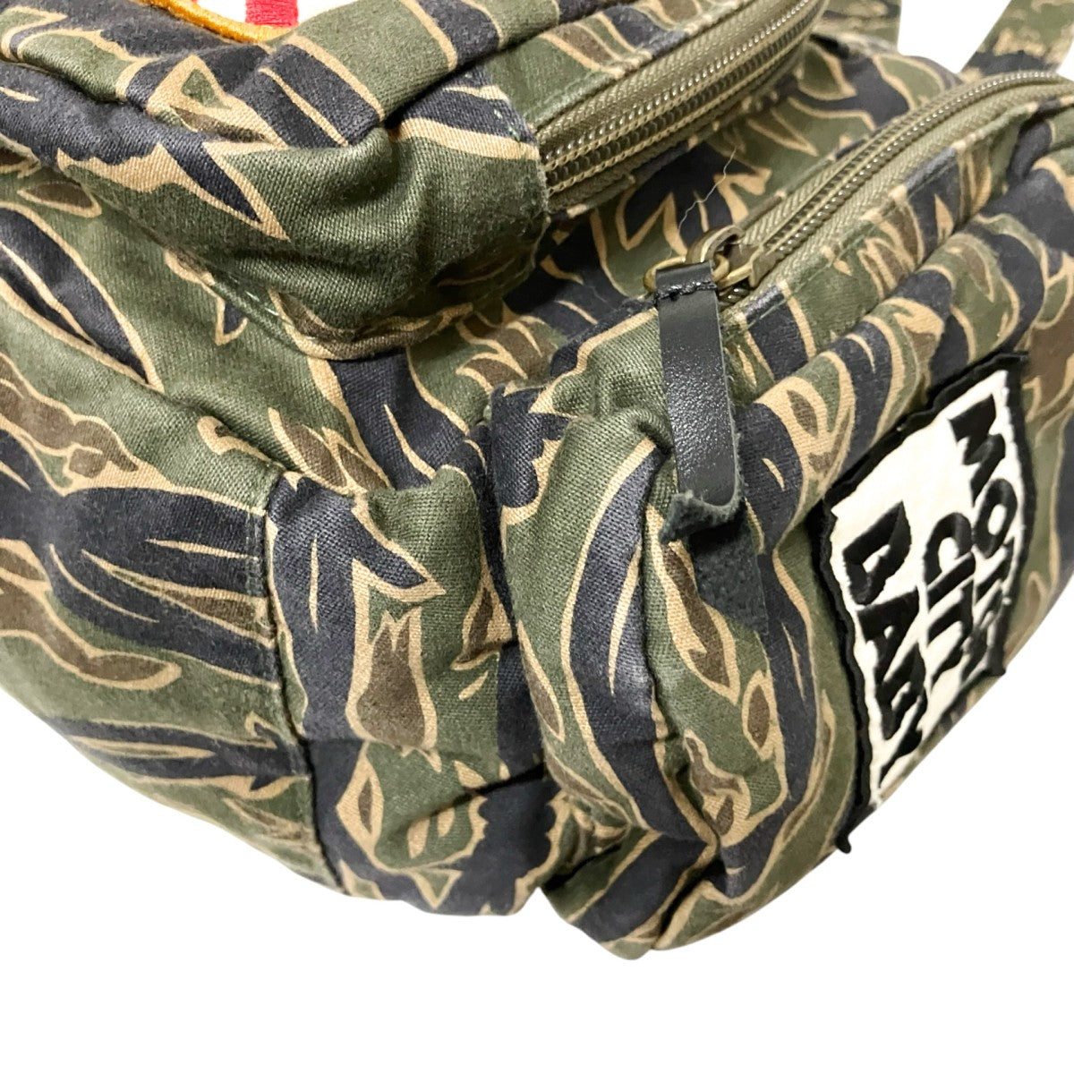 Hysteric Glamour PATCH SCRATCHカモフラージュ柄ミニボストンバッグ01243QB02 古着・中古-4枚目のアイテム画像