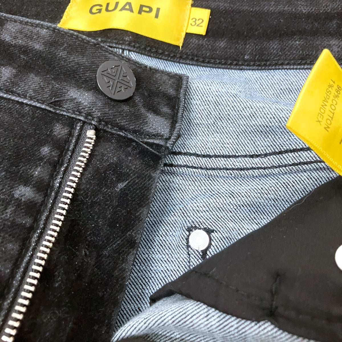 GUAPI スタックドジーンズ 古着・中古-4枚目のアイテム画像