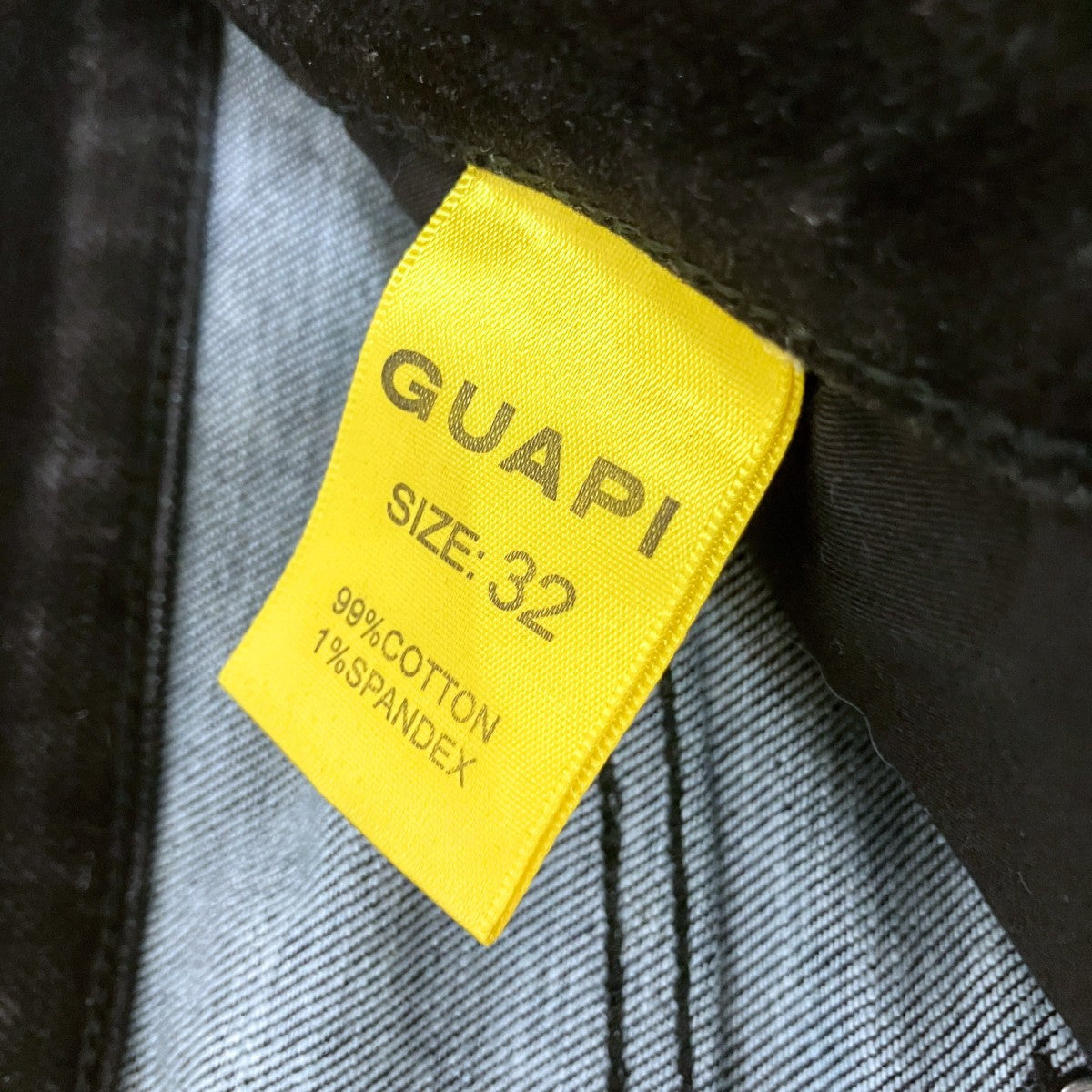 GUAPI スタックドジーンズ 古着・中古-5枚目のアイテム画像