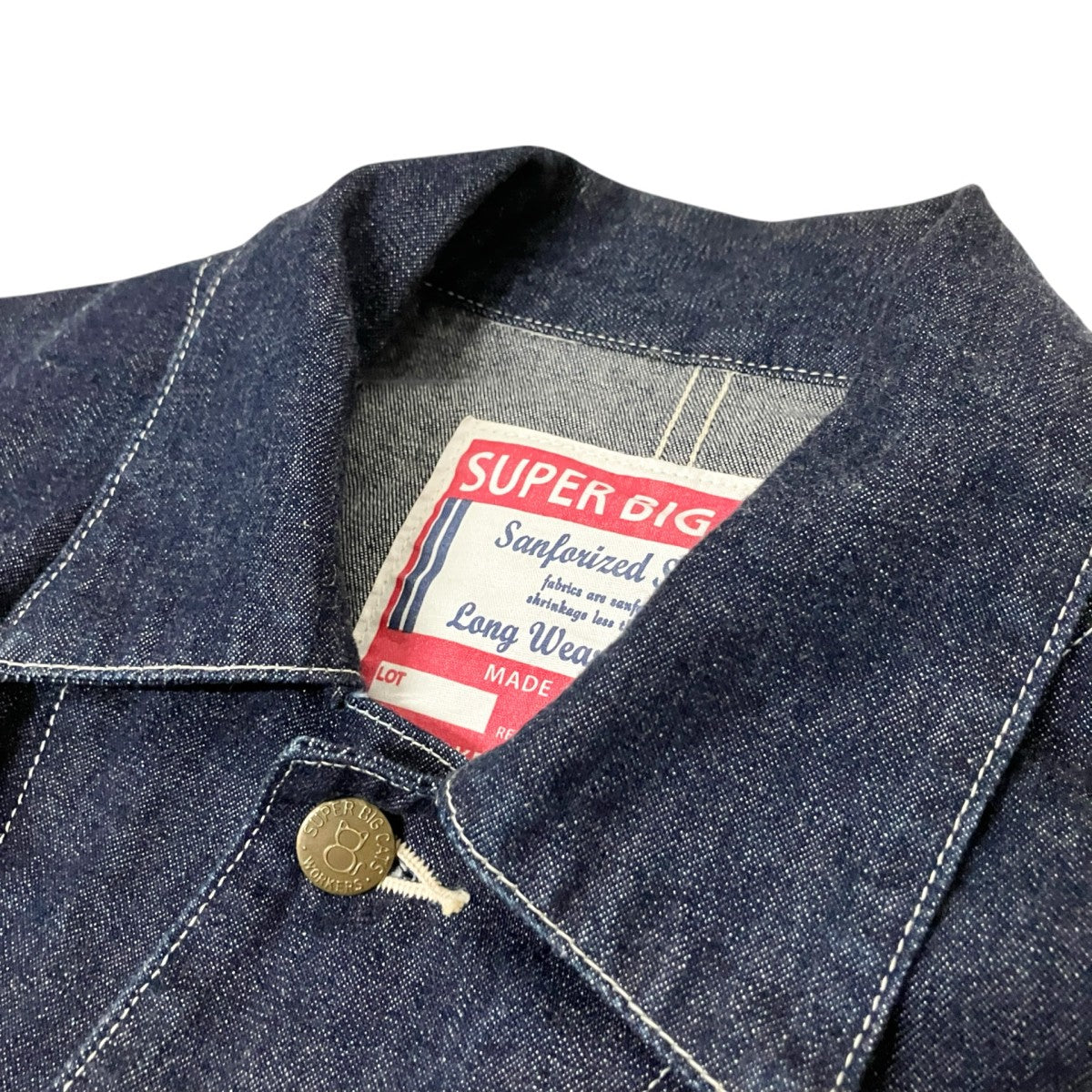 WORKERS SUPER BIG CAT Jacketカバーオール 古着・中古-3枚目のアイテム画像