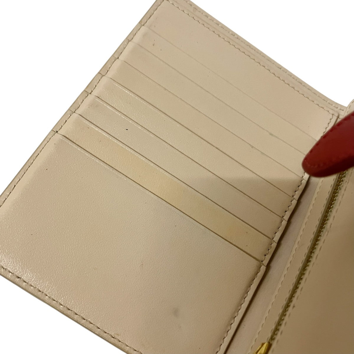 CELINE Medium Strap Wallet二つ折り財布10B643BRU 古着・中古-8枚目のアイテム画像