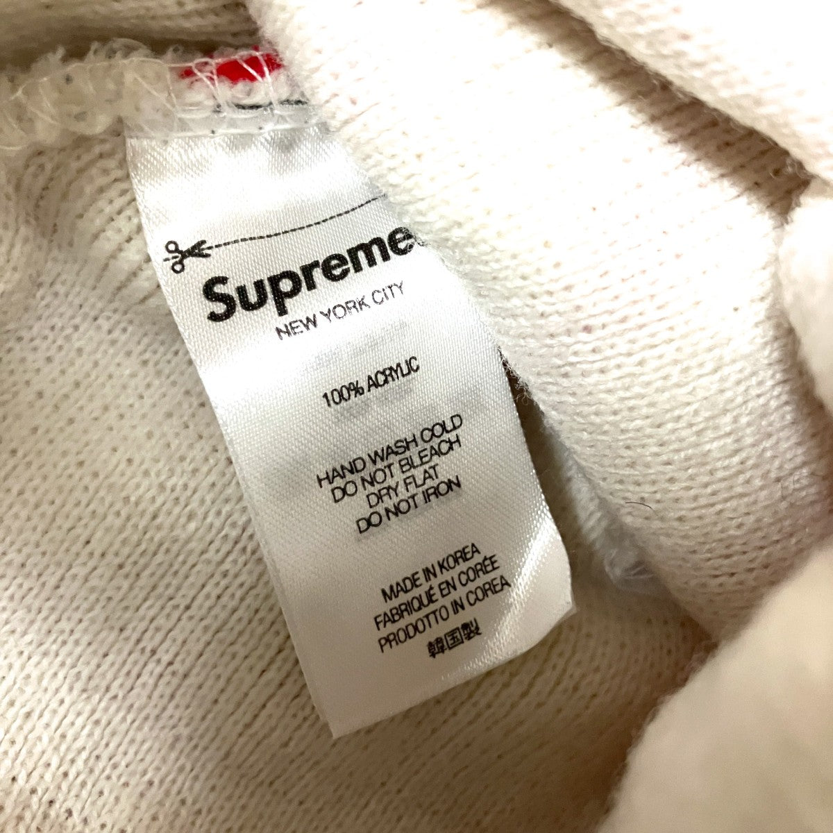 Supreme 22AWRose Beanieニット帽 古着・中古-5枚目のアイテム画像