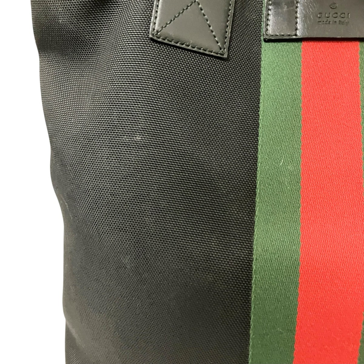 GUCCI ウェブストライプ シェリーライントートバッグ387107 古着・中古-6枚目のアイテム画像