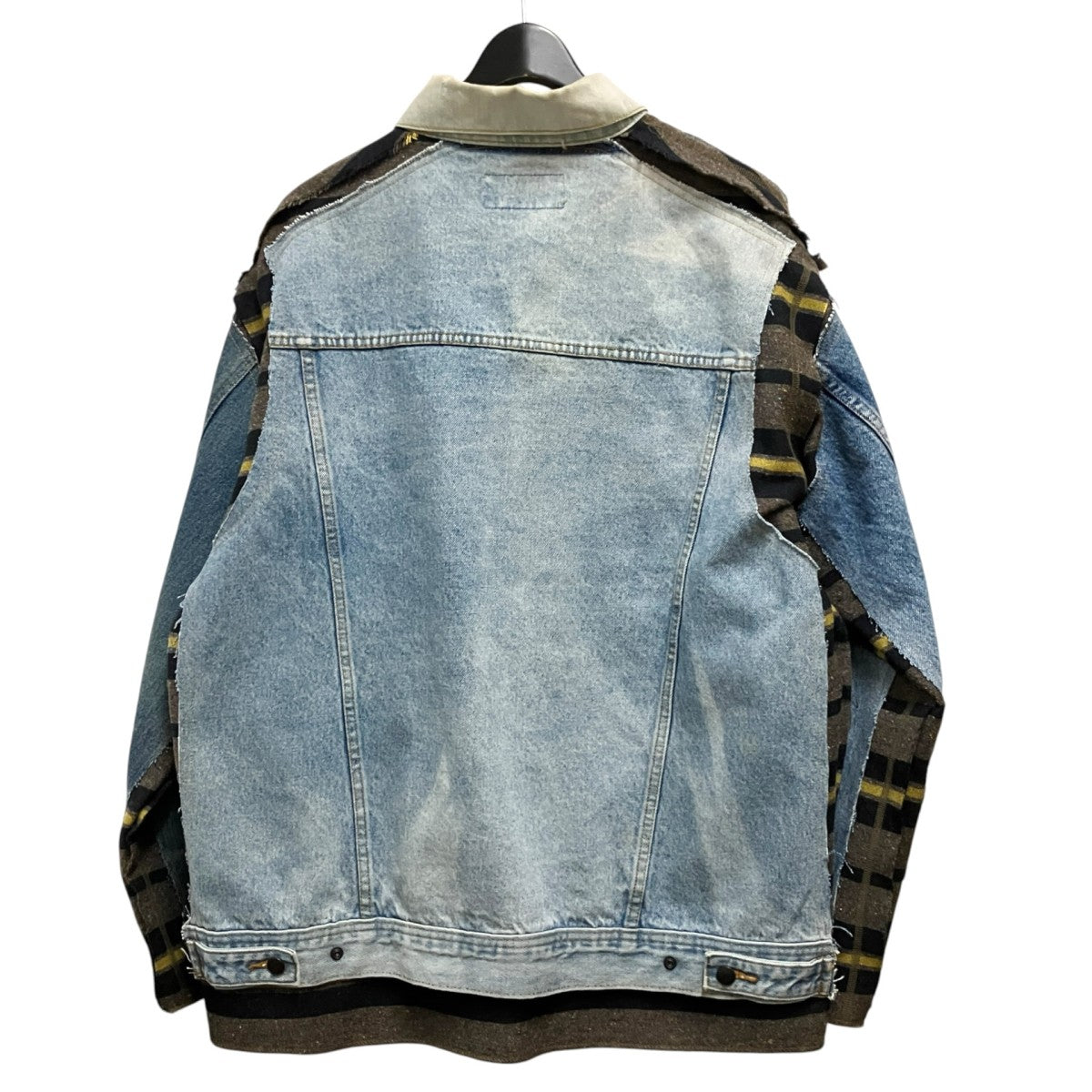 Needles Jean Jacket Blanket Covered Reversible Jacket切替ジャケットLQ297 古着・中古-2枚目のアイテム画像