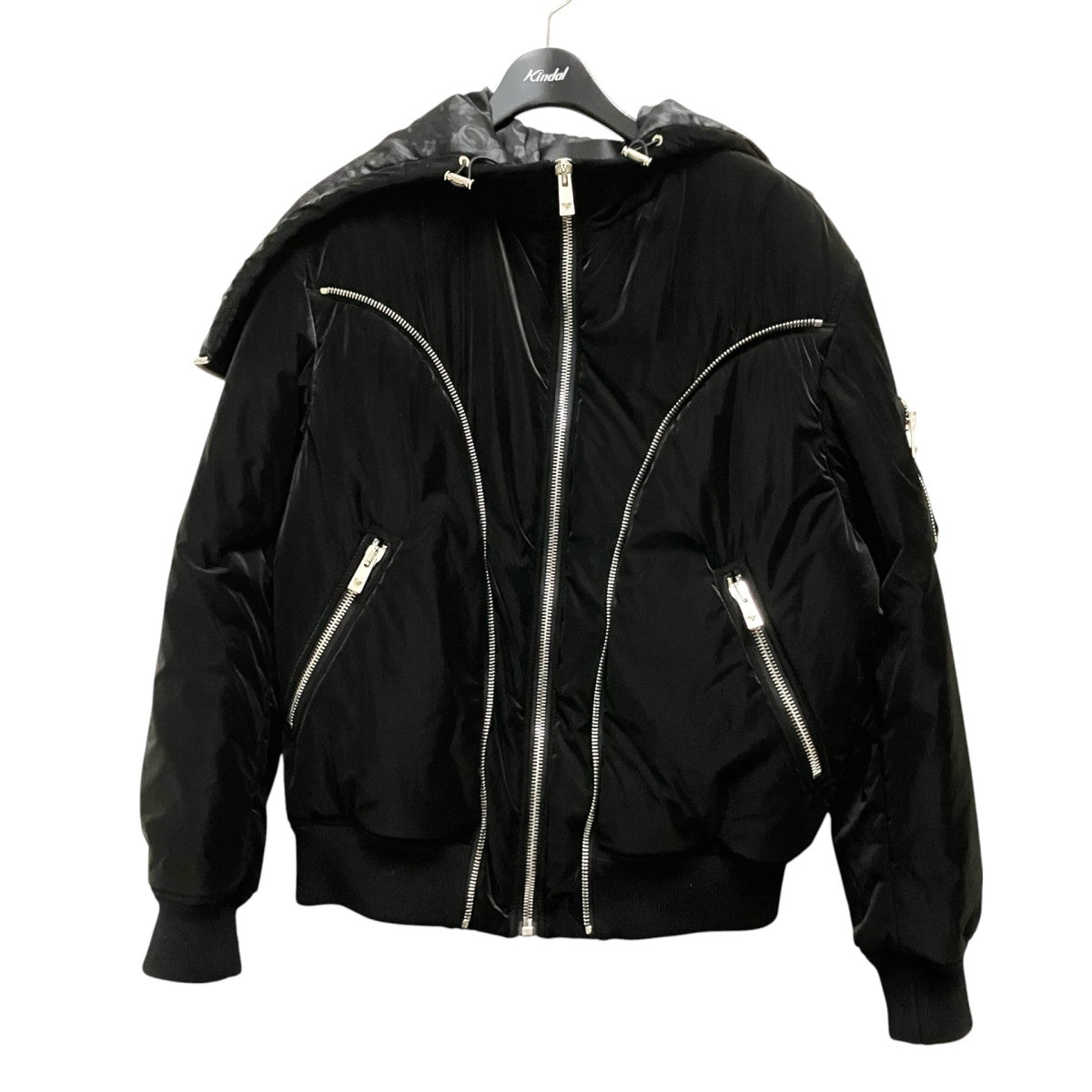 VERSACE ジップディテールパデッドジャケット 古着・中古-1枚目のアイテム画像