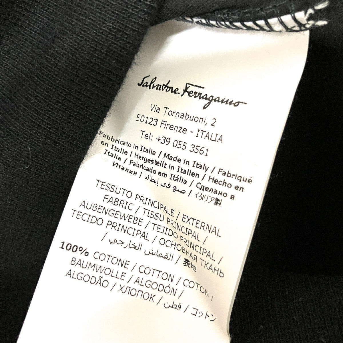 Salvatore Ferragamo 長袖カットソー 古着・中古-5枚目のアイテム画像