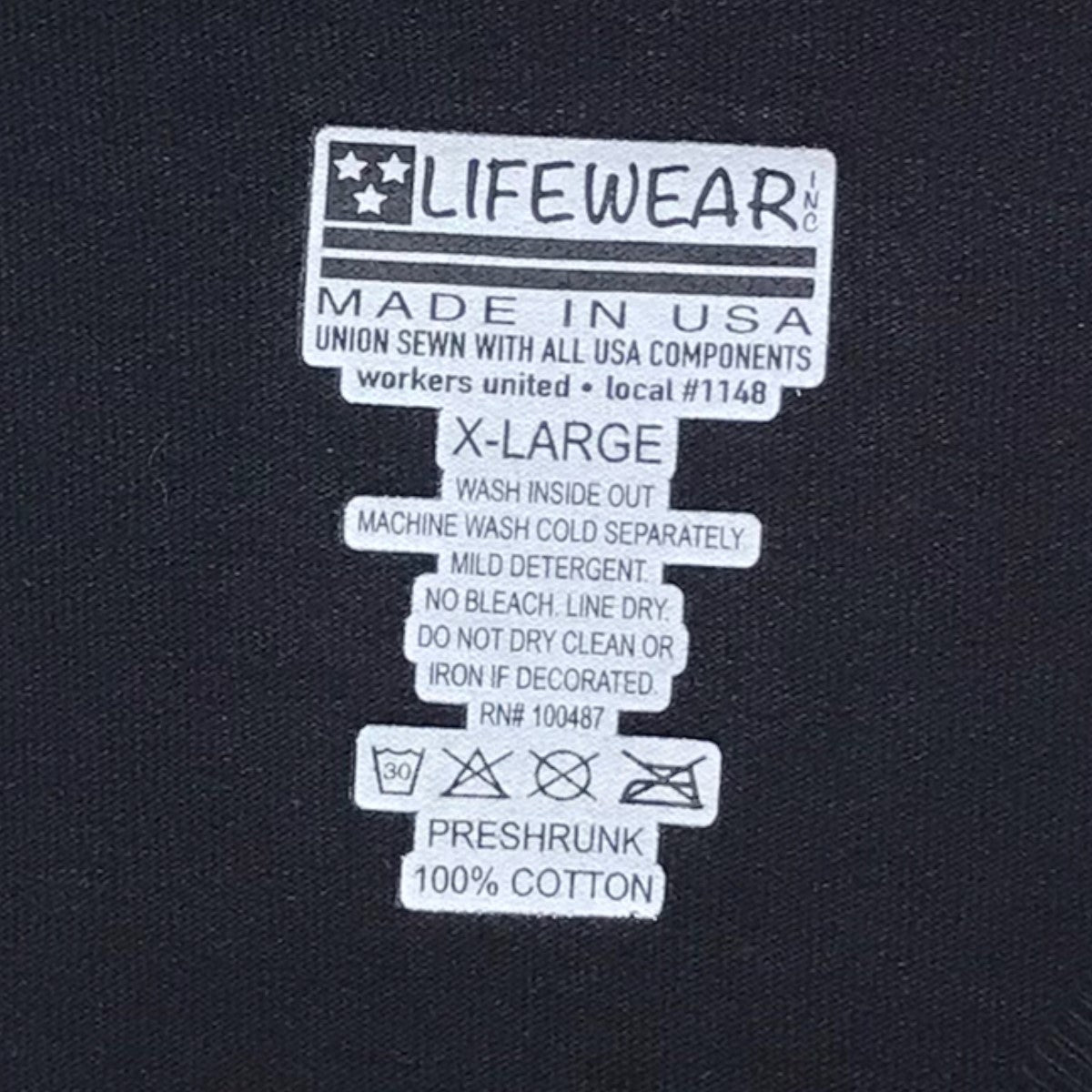 ARC'TEXAS(アークテキサス) 22SS 長袖Tシャツ ブラック サイズ 14 