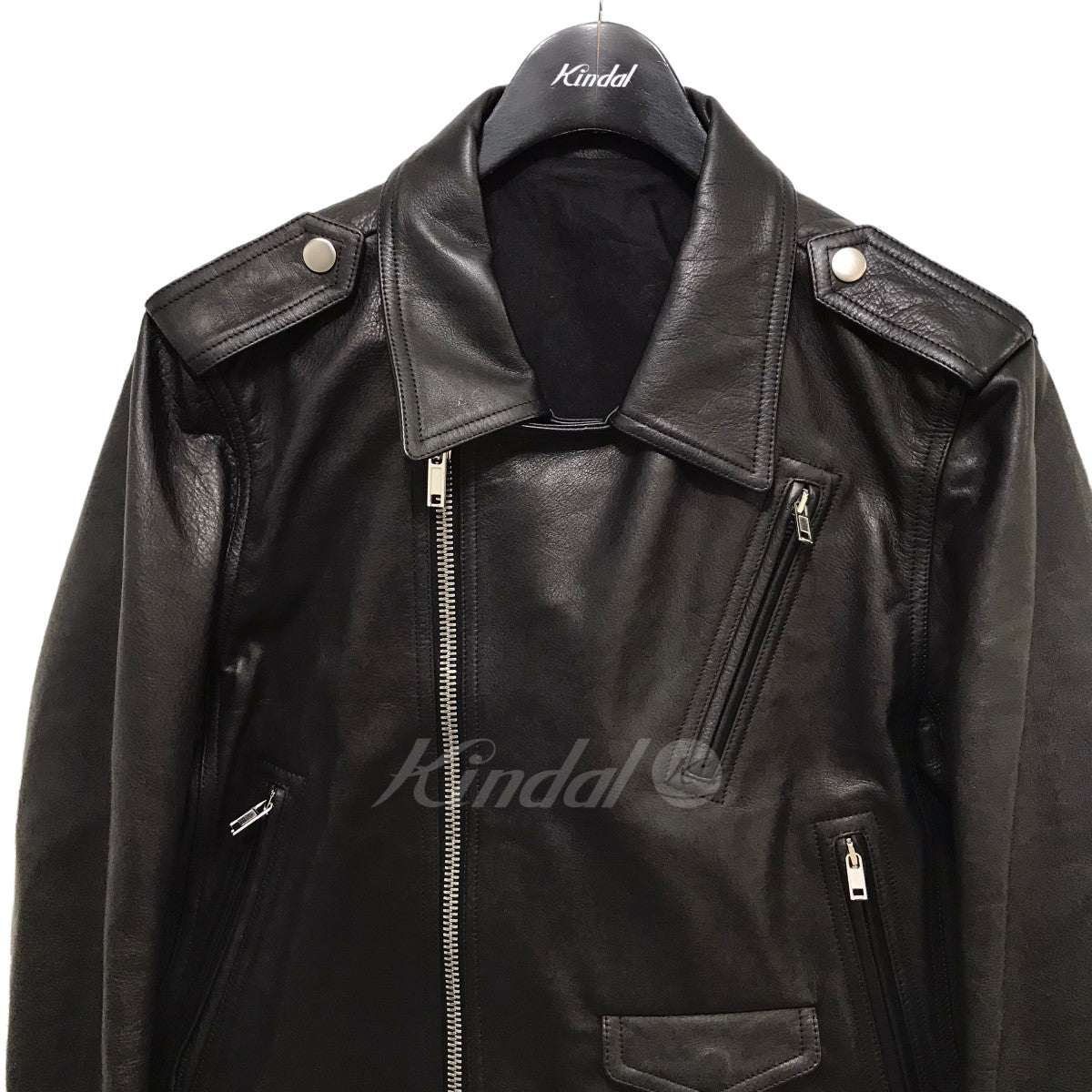 Rick Owens(リックオウエンス) 18AW 「STOOGES CROPPED LEATHER JACKET 