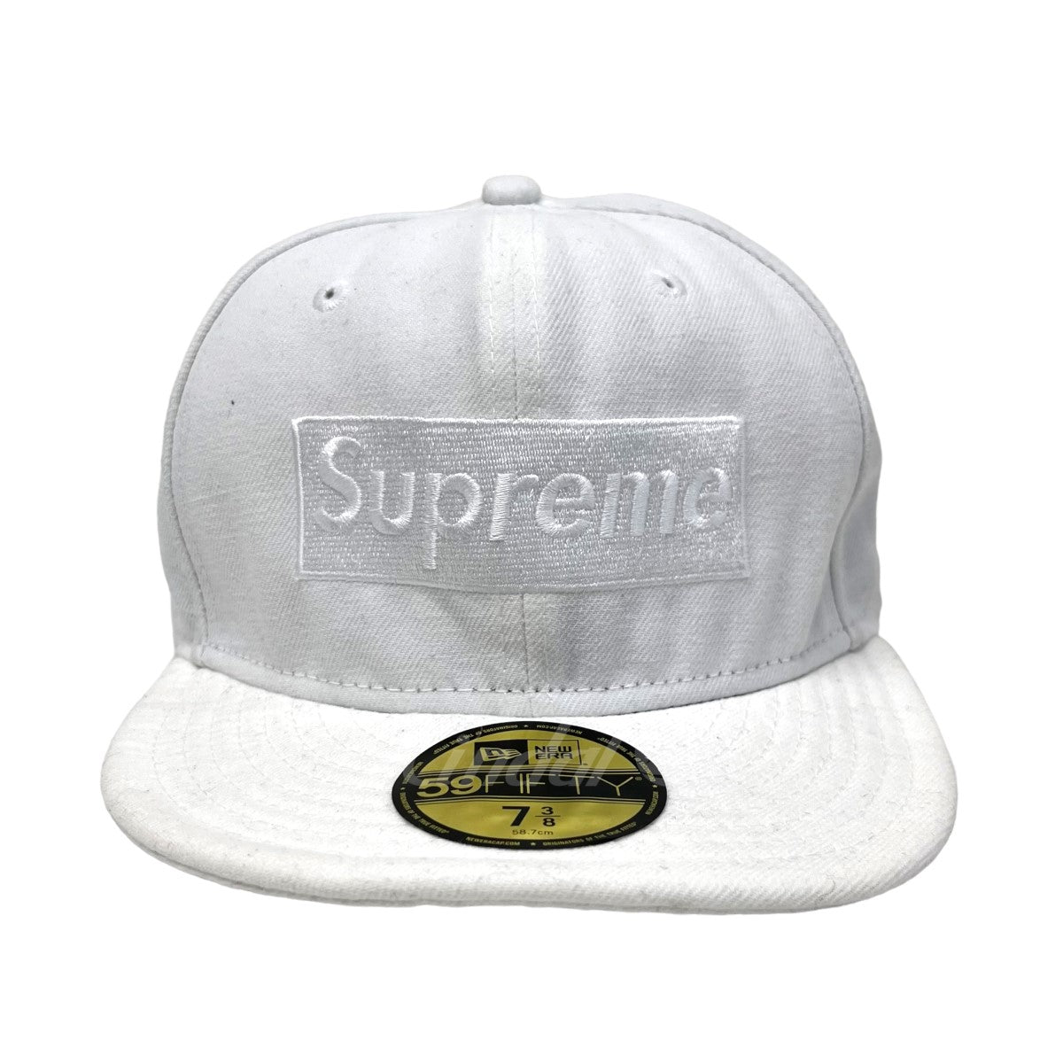 SUPREME(シュプリーム) 14SS NEW ERA TONAL BOX LOGO CAP ボックスロゴキャップ ホワイト サイズ 7  3／8（58．7）｜【公式】カインドオルオンライン ブランド古着・中古通販【kindal】