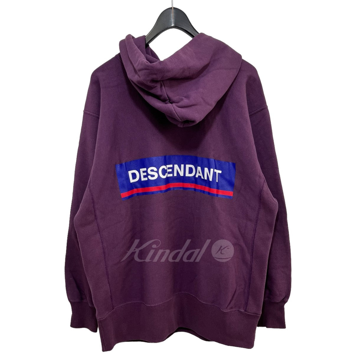 DESCENDANT(ディセンダント) HORIZON HOODED SWEATSHIRT ロゴプリント 