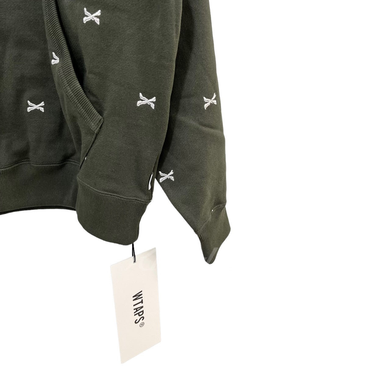 WTAPS(ダブルタップス) 22AW ACNE HOODY CTPL TEXTILE OLIVEプルオーバーフーディー パーカー  222ATDT-CSM26 オリーブ サイズ X02｜【公式】カインドオルオンライン ブランド古着・中古通販【kindal】