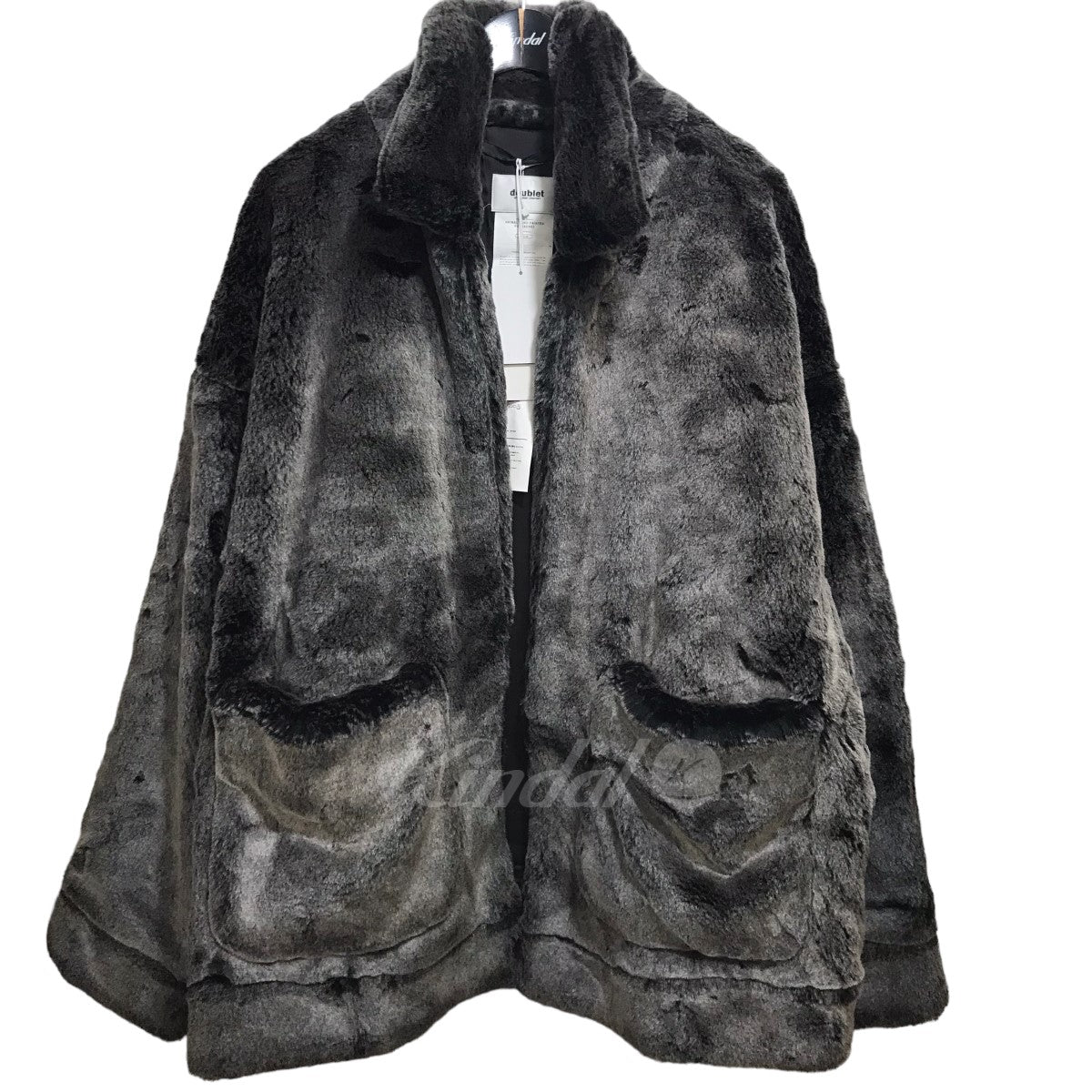 doublet(ダブレット) 18AW「ANIMAL HAND-PRINTED FUR JACKET」アニマルファージャケット