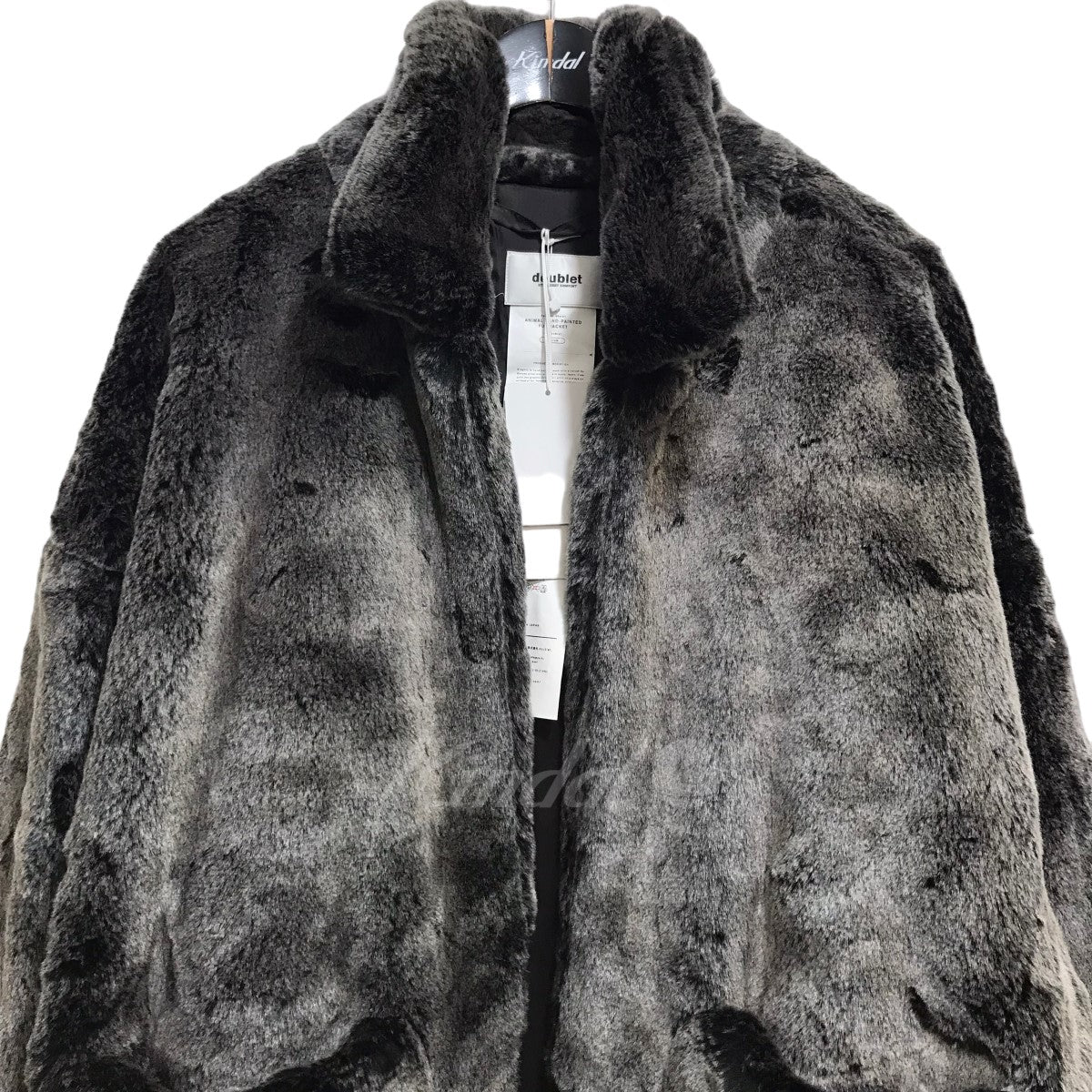 doublet(ダブレット) 18AW「ANIMAL HAND-PRINTED FUR JACKET」アニマルファージャケット