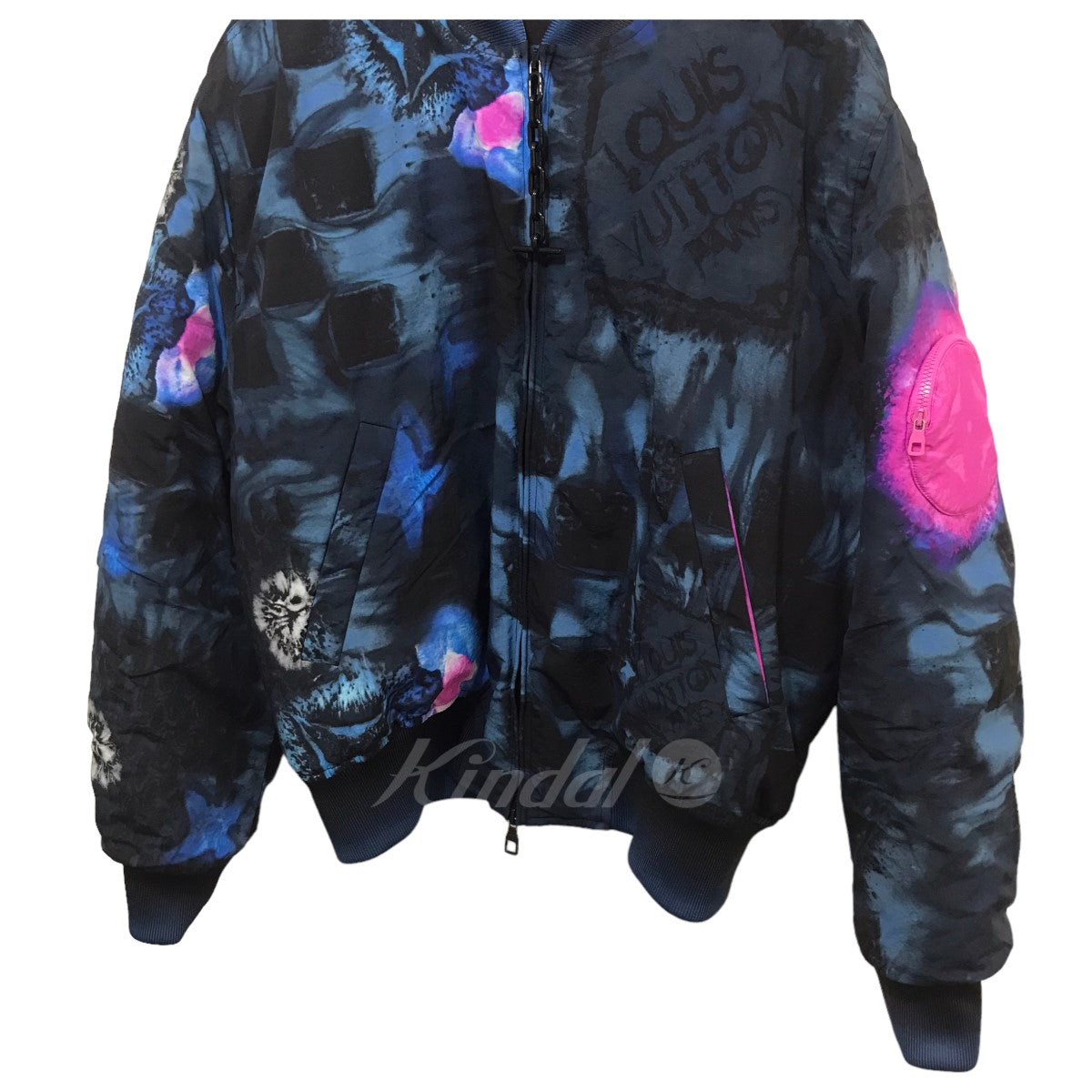 LOUIS VUITTON 21AW「Solt Print Bomber」ソルトプリントボンバージャケット の古着・中古アイテム